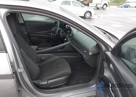 2022 Hyundai Elantra Hybrid Blue from USA, damaged, VIN KMHLM4AJ5NU031787